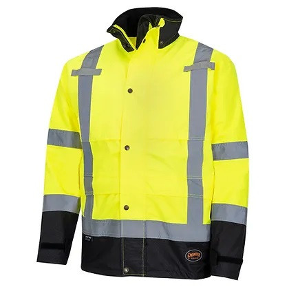 Pioneer Ripstop Waterproof Safety Jacket | SafetyWear.com