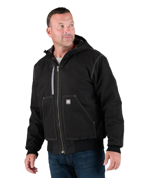 BERNE HJ61 Highland Duck Hooded Active Jacket | SafetyWear.com