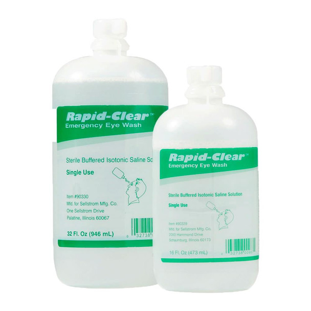 Sellstrom S903 Eyewash Bottle (12 Bottles/Case) | SafetyWear.com