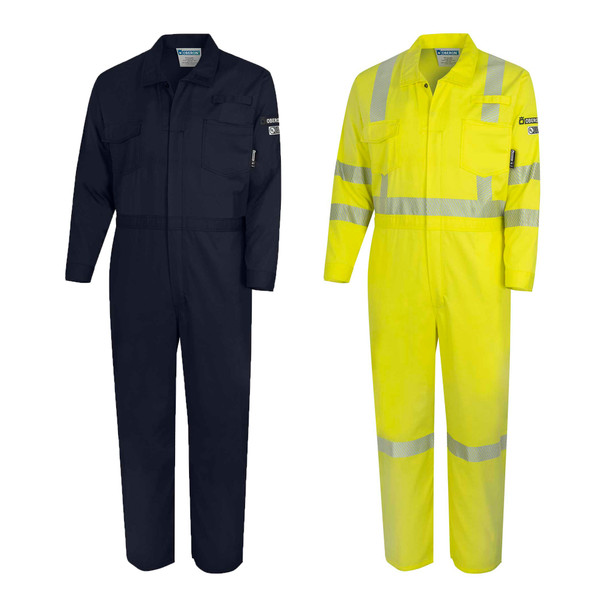OBERON Flame Resistant 10 Cal Arc Rated Safety Coveralls | SafetyWear.com