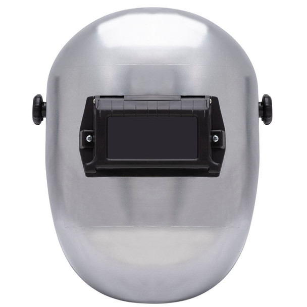 Jackson Safety 14313 280PL Lift Front Passive Welding Helmet - Silver with Non-Slotted Hard Hat Adapter | SafetyWear.com