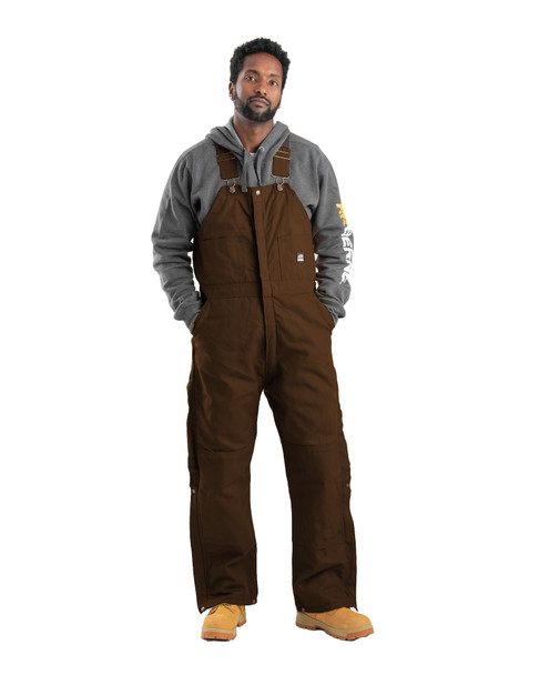 BERNE B415 Heritage Insulated Duck Bib Overall | SafetyWear.com