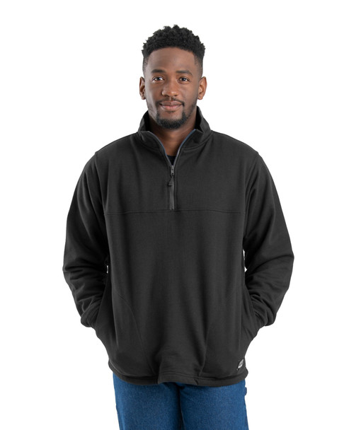BERNE SP250 Heritage Thermal-Lined Quarter-Zip Sweatshirt