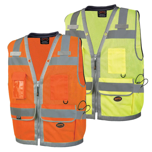 Pioneer Mesh Surveyor Vest | SafetyWear.com