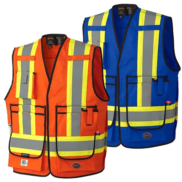 Pioneer V2540780U FR-TECH® Flame Resistant Surveyor's Vest | SafetyWear.com
