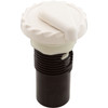 Waterway Plastics 1" Top Access Silent Air Control, Scalloped, White - 660-3560