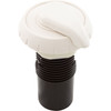 Waterway Plastics Air Control, Notched Style, 1", White - 660-3570