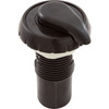 Waterway Plastics Air Control, Notched Style, 1", Black - 660-3571