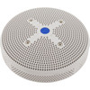 AquaStar Pool Products 6" Suction Outlet Cover,W/Ss Screws(4)Hydroair Rplcmt,White - 6HPHA101