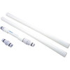 Hayward Pool Products Hose Pipe Section,Rigid(2 Rig Pipe & 1 Coup) - AX6000HE