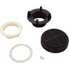 Waterway Plastics Super Hi-Flo Suction Assy,Straight,2 1/2",251Gpm,Black(Vgb) - 640-3581V