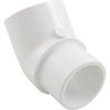 Lasco 45 Ell 1-1/2"Spg X 1-1/2"S Pvc - 423-015