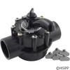 Custom Molded Products Diverter Valve,Hydroseal,1-1/2",2 Way,1-1/2"Skt X 2"Spg(Cmp) - 25912-154