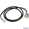 Hydro-Quip Cord,Ozone,Molded/Lit,48" (Yellow) - 30-0180-48