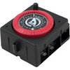 Intermatic 24 Hr. Panel Mount Timer, 120Vac, Pf & Rc Series W/Override - PB913N66