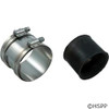 Generic No Hub Coupling, 2"X1.5" Pvc -