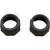 Pentair/Letro Mender Nut, Plastic, Gray (2 Pack) - LLD15PM