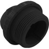 Infusion Pool Products Inlet Fitting, Return Line Venturi, Infusion, Black - VRFTHBK