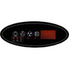 Hydro-Quip Eco-2 Label, Sm Oval, (P1,Aux,L,1 Heat) - 80-0202