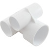 Waterway Plastics Poly Gunite Jet Body Tee Style 1.5"X2" - 211-3060