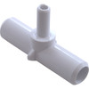 Waterway Plastics Tee, 3/4"B X 3/4"B X 3/8"B - 413-1850