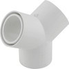 Waterway Plastics Wye,120 Deg,2"S X 1-1/2"S X 1-1/2"S - 413-5040