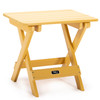 Adirondack Portable Folding Side Table Square 