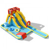 Inflatable Dual Slide Water Park Climbing Bouncer with 735W Air Blower