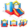 Inflatable Bounce House with Basketball Hoop w/ 380W Air Blower