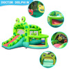 Frog Inflatable Bounce House with 350W Air Blower 