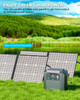 GOFORT 2000W Portable Power Station - 1573Wh Solar Generator