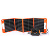 Flashfish Portable Power Station With 18V/100W Foldable Solar Panel, 292Wh 80000mAh Solar Generator Backup Power 