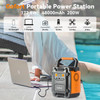 GOFORT 200W Portable Power Station - AC 200W /DC 120W l/Type-C 18W/QC3.0/5W LED
