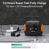 Flashfish 320W Portable Power Station, 292Wh 80,000mAh Solar Generator Backup Power With AC/DC/100W PD Type-c/QC3.0/Wireless Charger /Flashlight