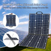 Flashfish 50W 18V Portable Solar Panel with 5V USB 18V DC Output