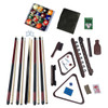 Deluxe Billiards Accessory Kit-Mahogany