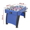 Ventura 55" Foosball Table with Bonus Electronic Dart Board