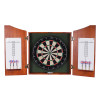 Centerpoint Bristle Dartboard and Solid Wood Cabinet