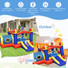 Inflatable Castle Bounce House with Slide Without Blower