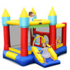 Inflatable Bounce Castle with Slide Without Blower