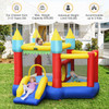 Inflatable Bounce Castle with Slide Without Blower