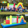 Inflatable Obstacle Course Bounce House with Blower