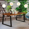 Rectangular Acacia Wood Dining Table