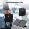 GOFORT Portable Power Station;  1100Wh Solar Generator With 1200W (Peak 2000W) AC Outlets