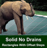 Loop-Loc Ultra-Loc III Solid No Drain Panels - Rectangles W/Offset Right or Left Step