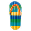 Beach Striped Flip Flop 71-in Inflatable Pool Float (NT1773)