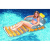 74" Folding Lounge Chair Pool Float - 9040