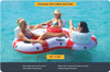 Super Chill 3 Person Inner Tube with Cooler - 17003 (SWL17003)