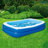 Inflatable 103-in x 69-in x 22-in Deep Rectangular Family Pool with Cover (NT6123)