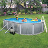 Martinique Steel Above Ground Pool Packages - 7 Inch Top Rail